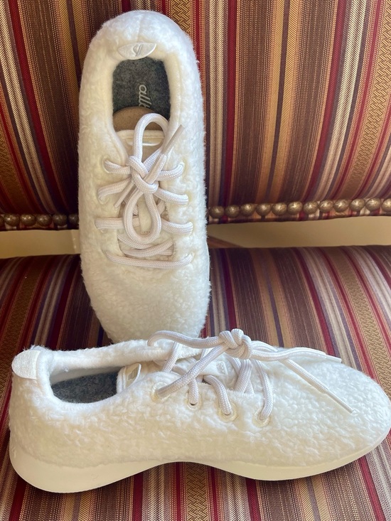 allbirds Shoes - NEW ALLBIRDS ZQ MERINO RUNNER FLUFF TRAINERS RUNNERS WOMENS SIZE 7 WHITE